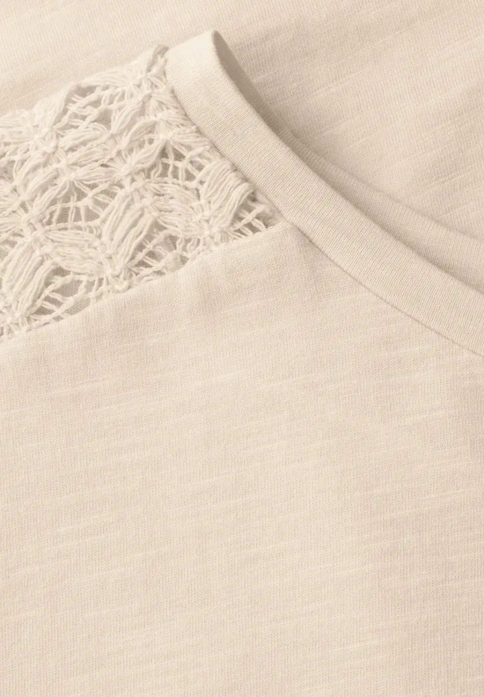 Shirt mit Spitzendetail