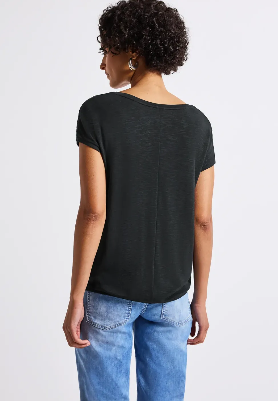 Shirt mit Spitzendetails