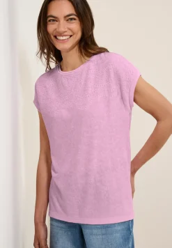 Shirt mit Stick-Muster