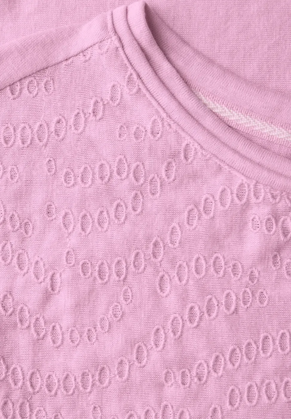 Shirt mit Stick-Muster