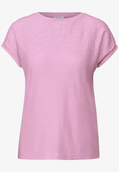 Shirt mit Stick-Muster