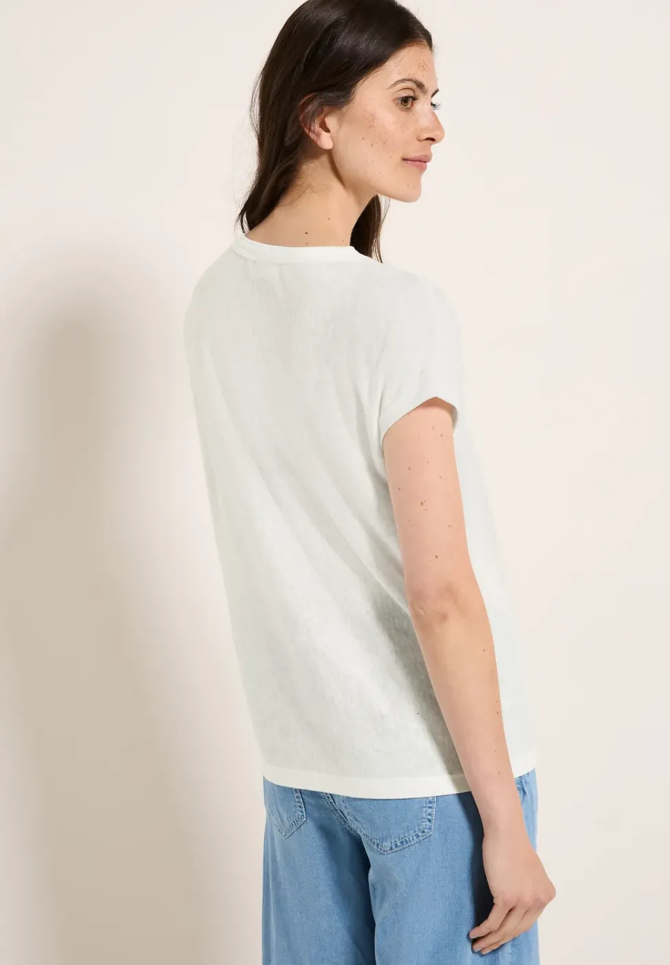Shirt mit Stick-Muster