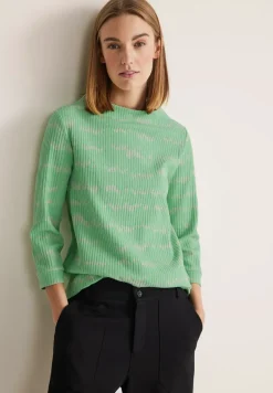 Shirt mit Streifen-Struktur