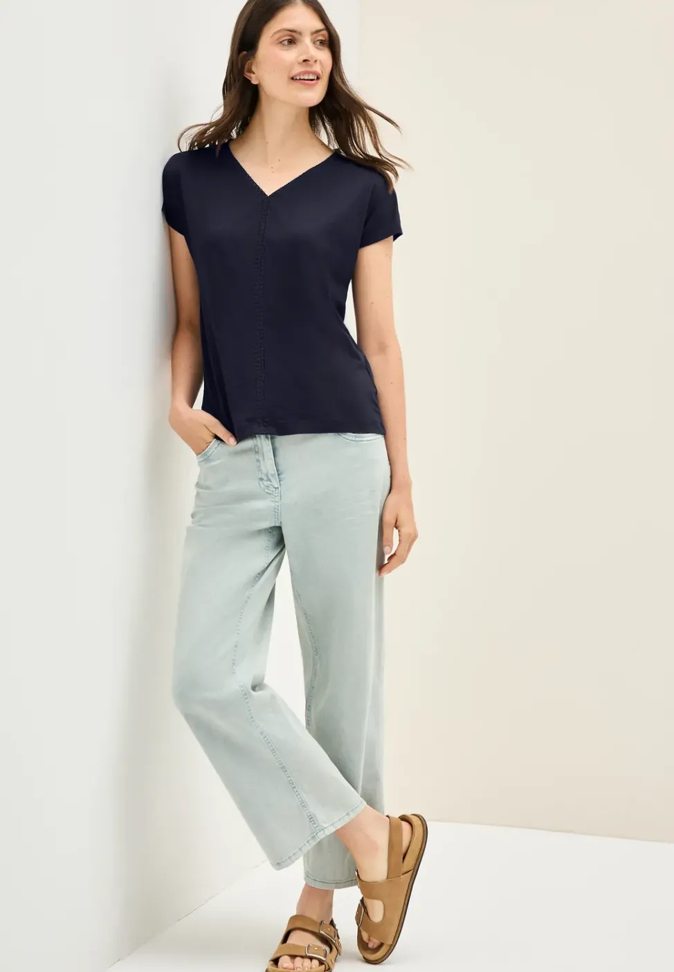 Shirt mit Tapedetail