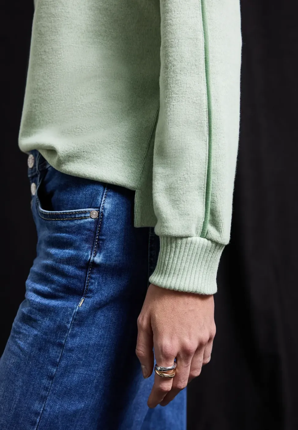 Shirt mit Tape Details