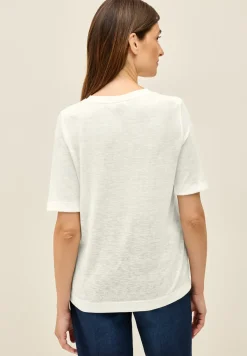 Shirt mit tonalem Print