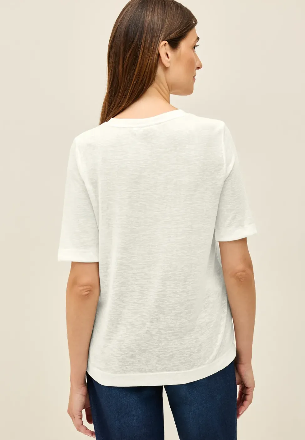 Shirt mit tonalem Print