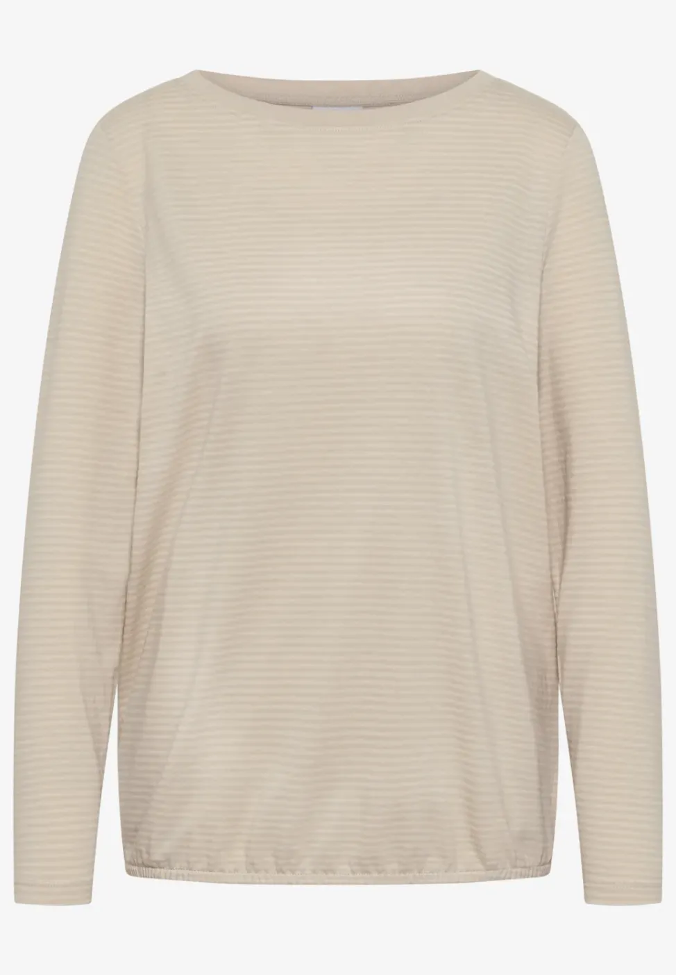 Shirt mit tonalen Streifen