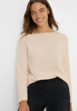 Shirt mit tonalen Streifen