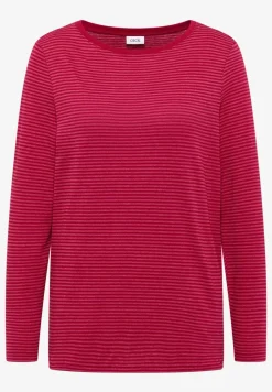 Shirt mit tonalen Streifen