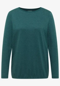 Shirt mit tonalen Streifen