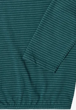 Shirt mit tonalen Streifen