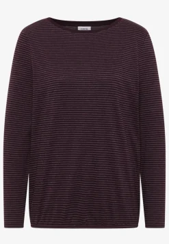 Shirt mit tonalen Streifen