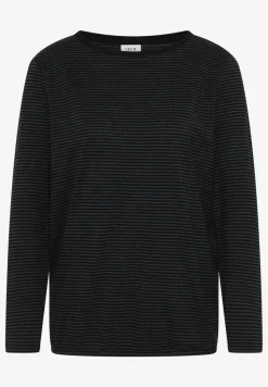 Shirt mit tonalen Streifen