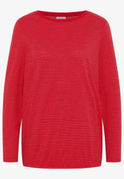 Shirt mit tonalen Streifen