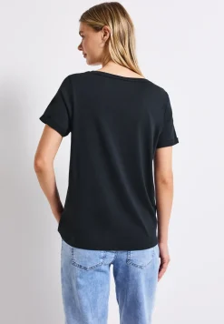 Shirt mit Turn-Up-Detail