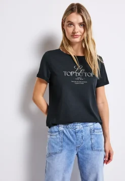 Shirt mit Turn-Up-Detail