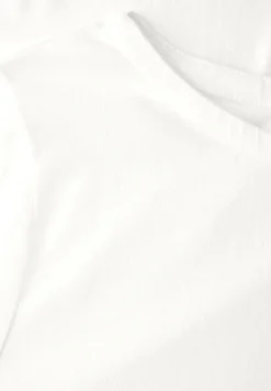 Shirt mit U-Boot-Ausschnitt
