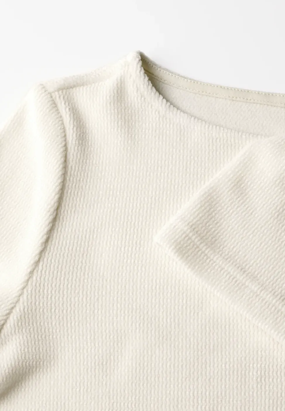 Shirt mit U-Boot-Ausschnitt
