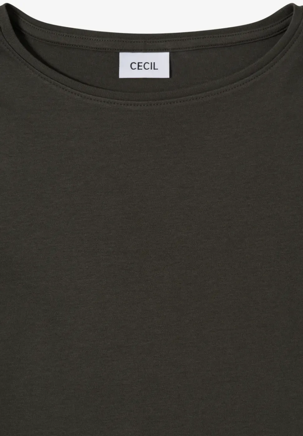 Shirt mit U-Boot-Ausschnitt