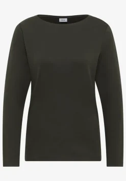 Shirt mit U-Boot-Ausschnitt