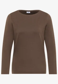 Shirt mit U-Boot-Ausschnitt