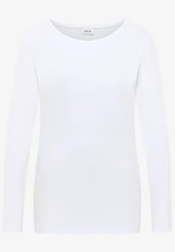 Shirt mit U-Boot-Ausschnitt