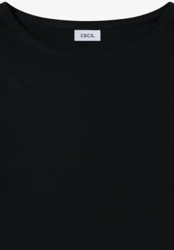 Shirt mit U-Boot-Ausschnitt