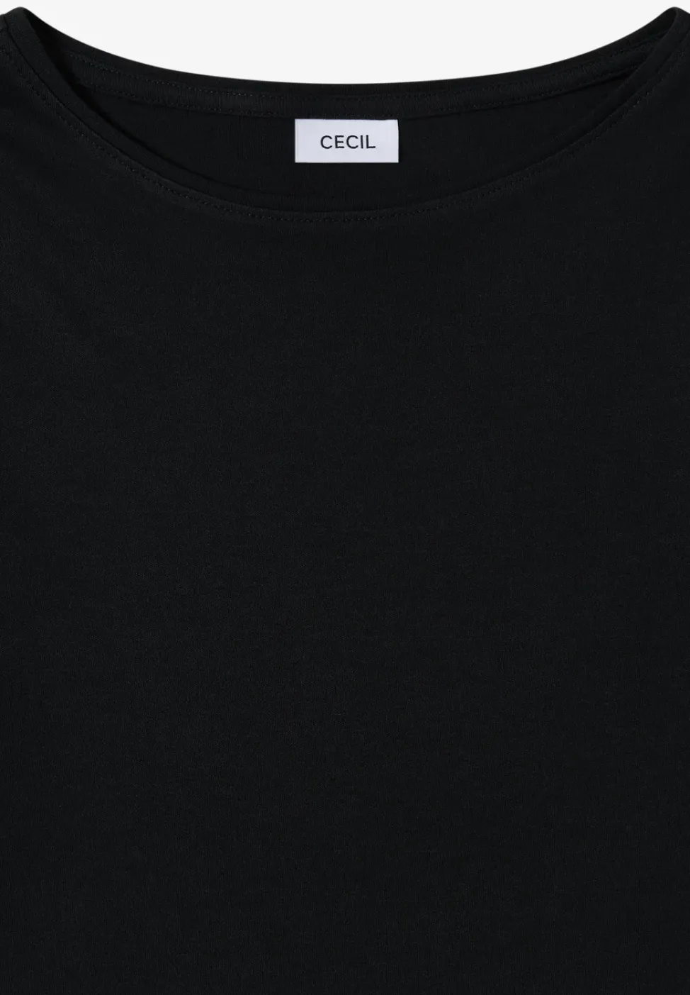 Shirt mit U-Boot-Ausschnitt
