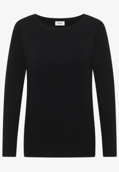 Shirt mit U-Boot-Ausschnitt