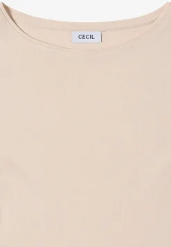 Shirt mit U-Boot-Ausschnitt