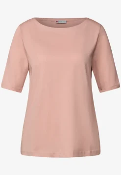 Shirt mit U-Boot-Ausschnitt