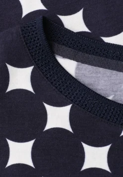 Shirt mit U-Boot-Ausschnitt und Print