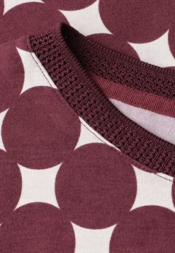 Shirt mit U-Boot-Ausschnitt und Print