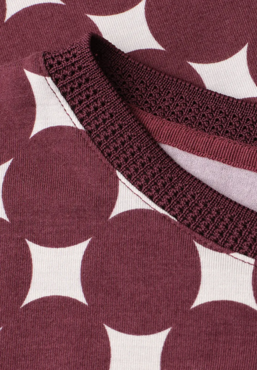 Shirt mit U-Boot-Ausschnitt und Print