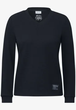 Shirt mit V-Neck