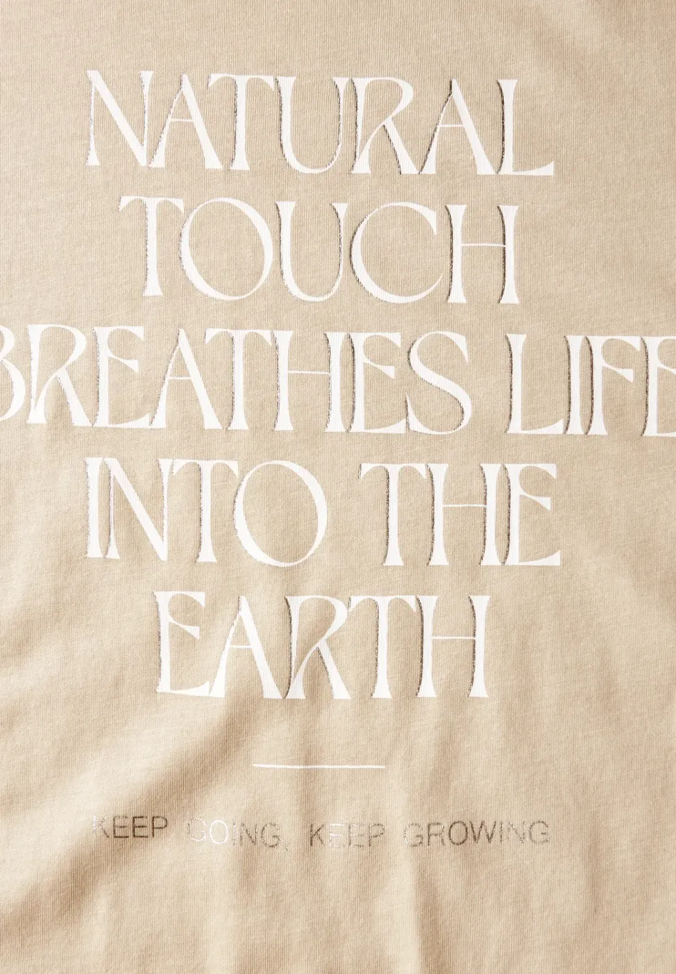 Shirt mit Wording Artwork