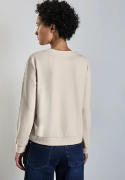 Shirt mit Wording-Stickerei