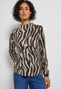 Shirt mit Zebra Print