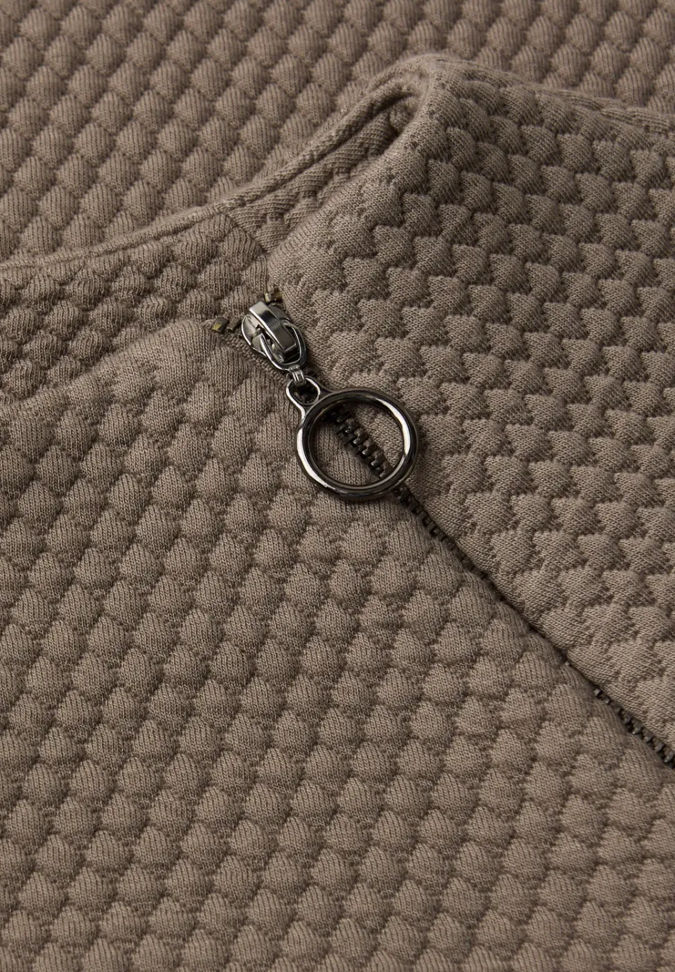 Shirt mit Zipper