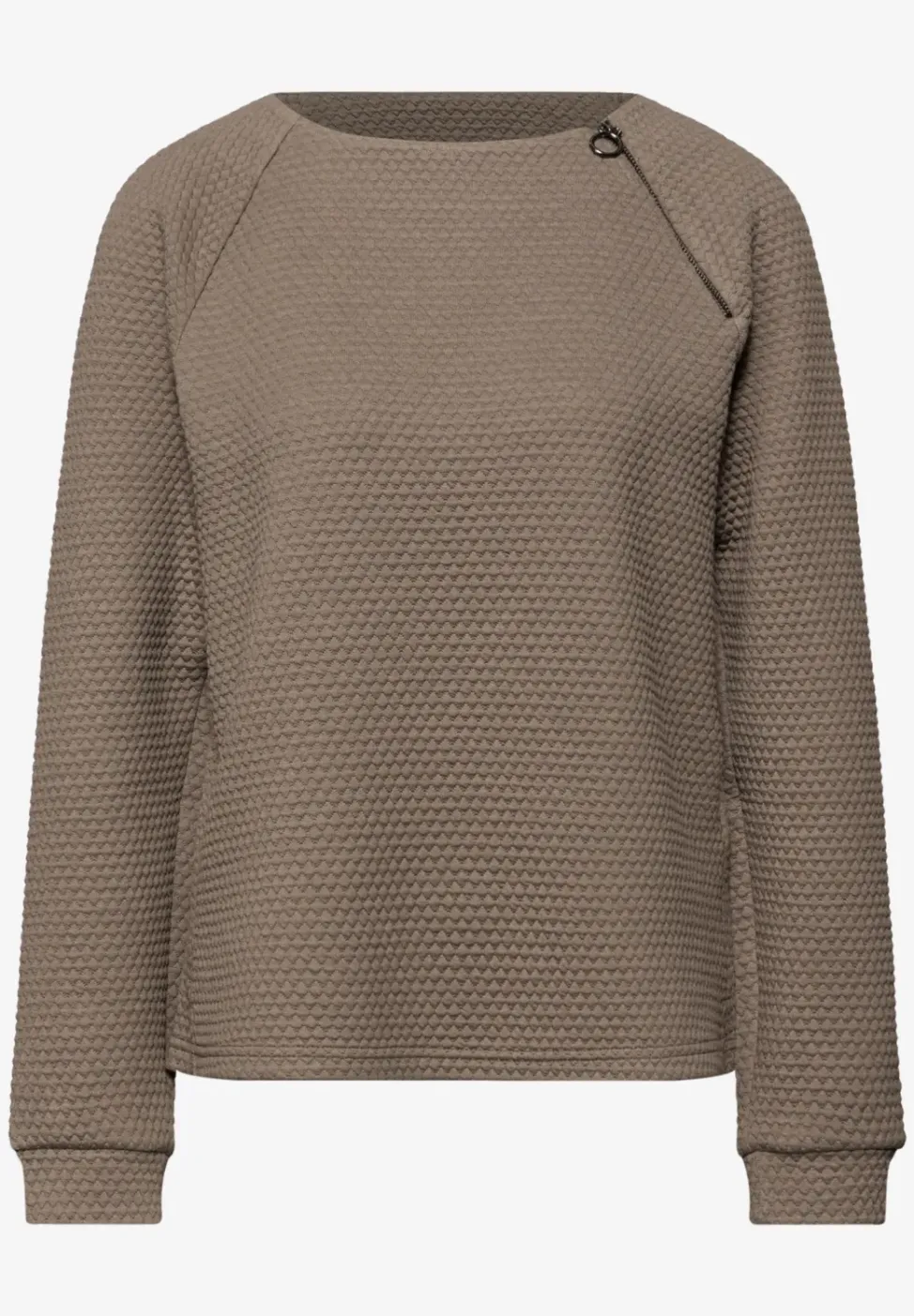 Shirt mit Zipper