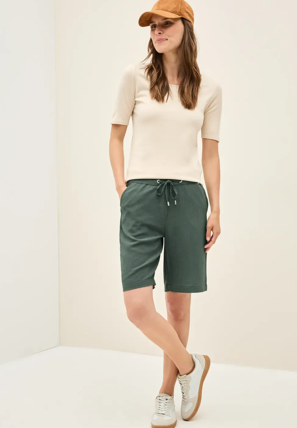 Shorts mit Struktur