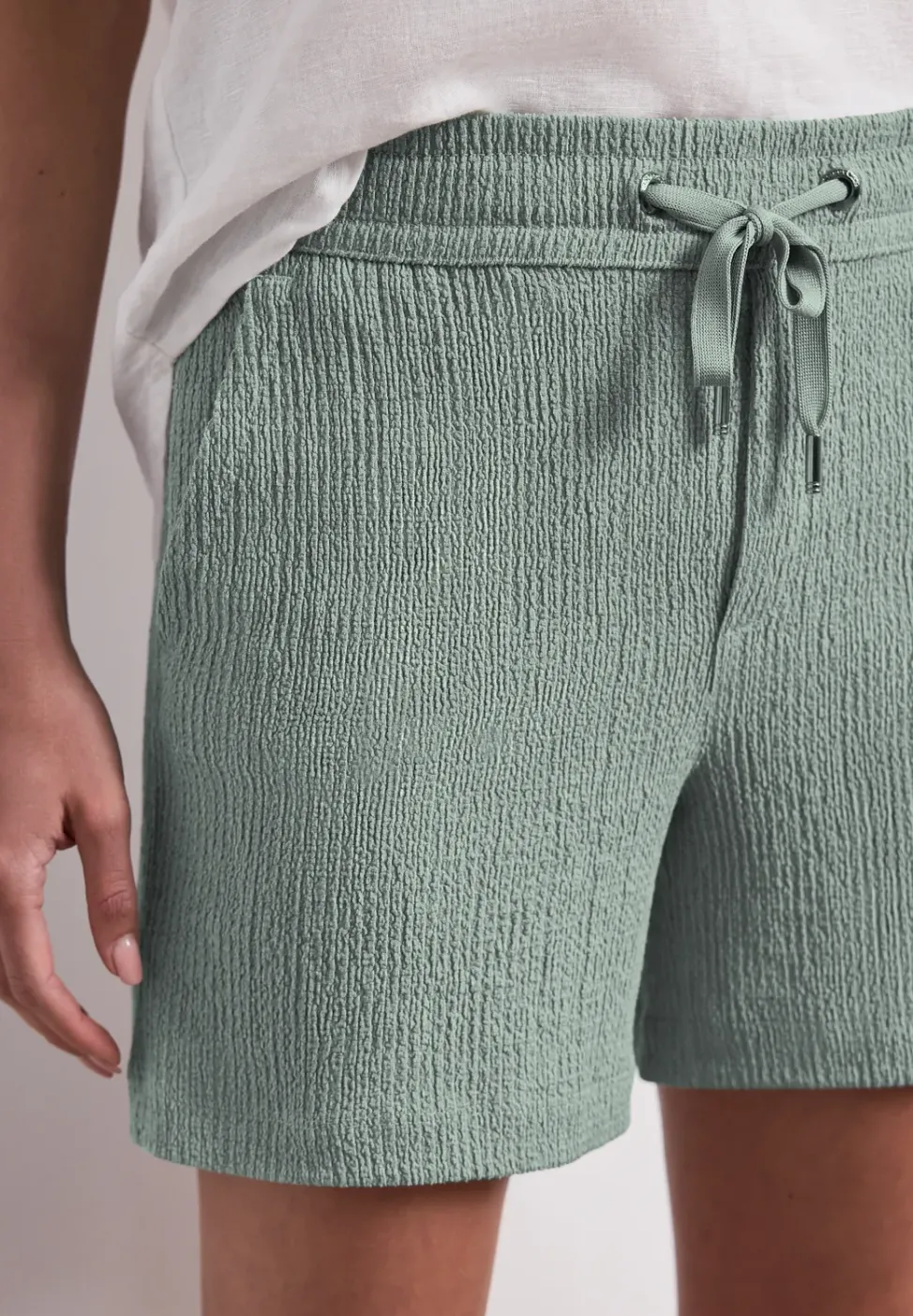 Shorts mit Struktur im Loose Fit
