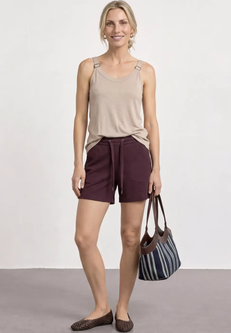Shorts mit Struktur im Loose Fit