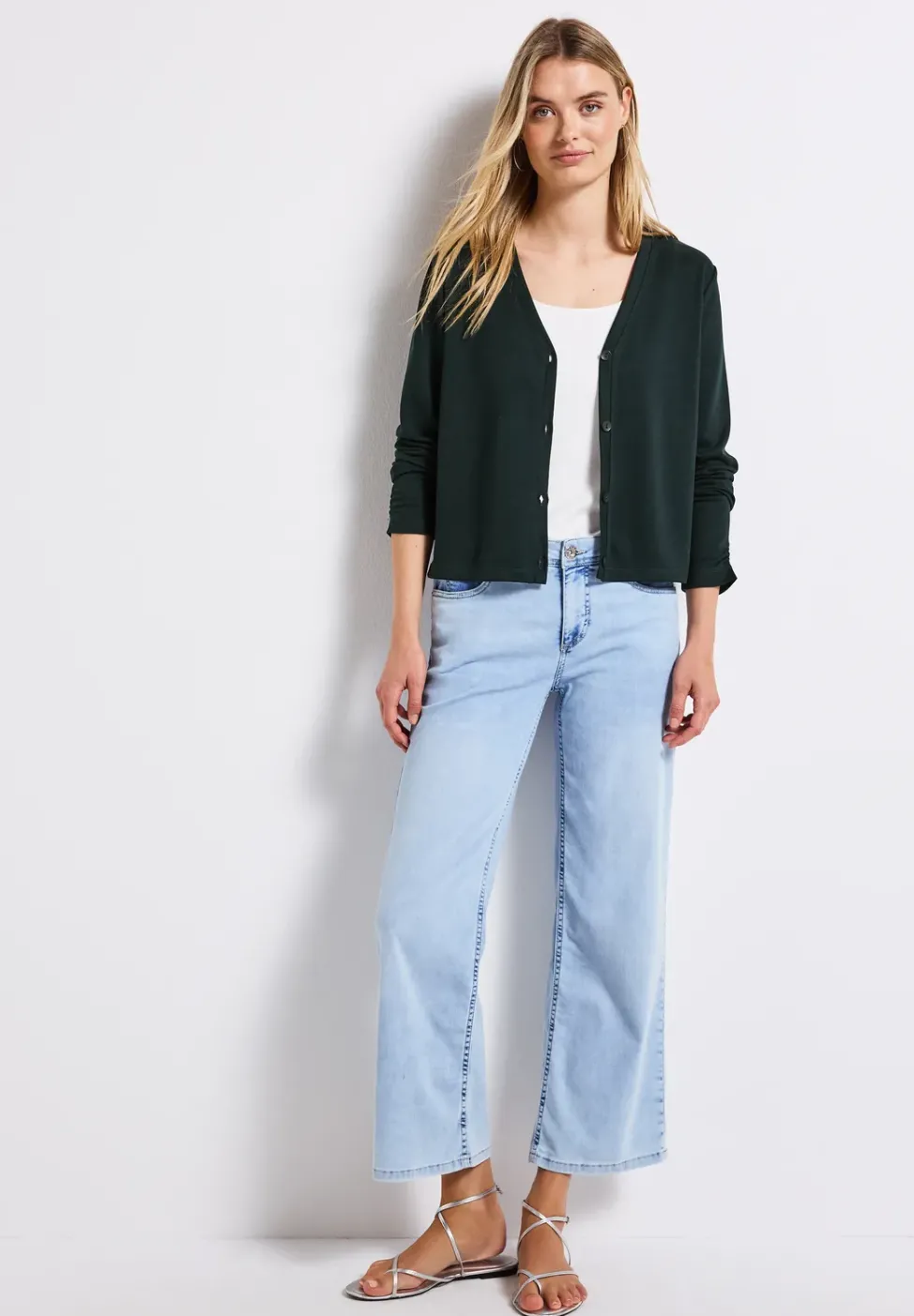 Silk-Look Jacke