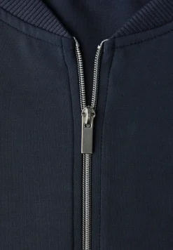 Silk-Look Jacke mit Zipper