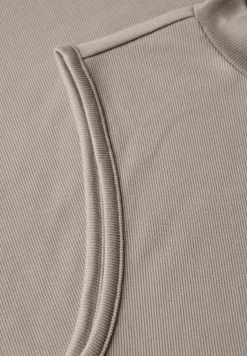 Silk-Look Rippstruktur-Top