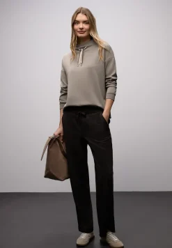 Silk-Look Shirt in Unifarbe