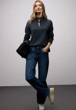 Silk-Look Shirt in Unifarbe