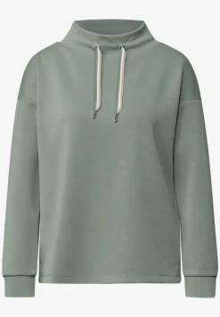 Silk-Look Shirt in Unifarbe